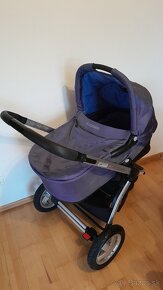 Kombinovaný kočík+chlapčenské oblečenie