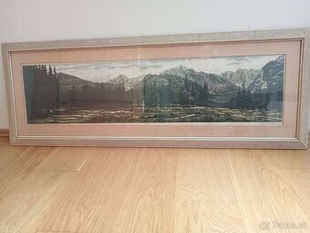 Grafický list. VYSOKÉ TATRY - 1