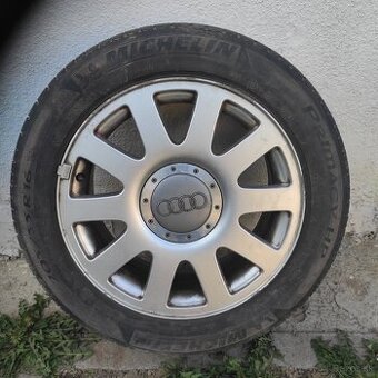 Predám hlinikove disky 4ks,16tky, s pneumatikami