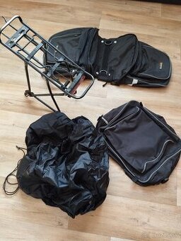 Author я predámhliníkový nosič a trojdielne cyklotašky