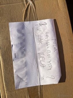 Predám tieto nové Mercedes Truck diely