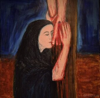 Predám obraz "Mária pod krížom"