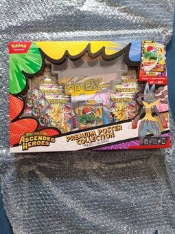 Pokémon TCG: Ascended heroes premium poster colection lucari