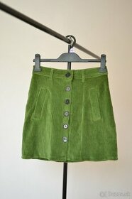zelená sukňa XS