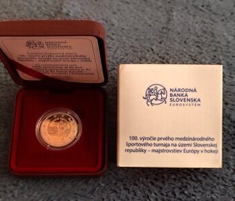 2 euro proof. ME v hokeji