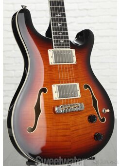 PRS SE HOLLOWBODY II - TRI-COLOR SUNBURST