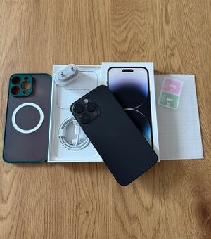 iPhone 14 Pro Max 128 gb Space Black - komplet príslušenstvo