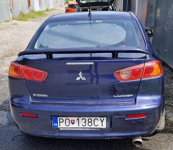 Mitsubishi Lancer 1.8 MIVEC, 105 kW, r.v. 2008 – 81 027 km