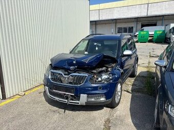 Predám havarovanú Skoda yeti 2.0 4x4
