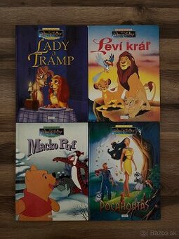 Detské knihy Walt Disney zo série Luxus