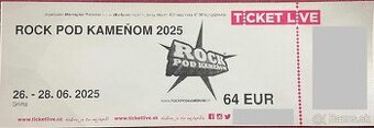 Rock pod kameňom