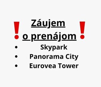 Hľadám 2izb byt do prenájmu