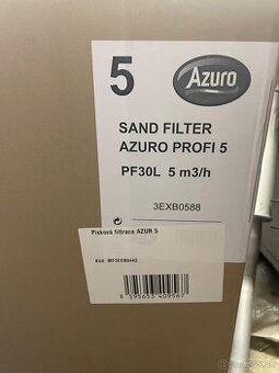 Piesková filtrácia AZURO PROFI 5