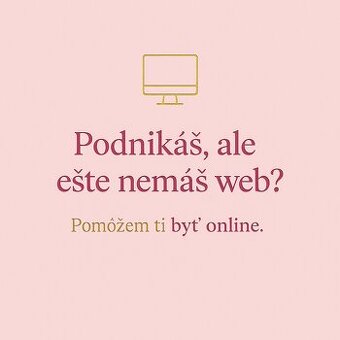 💻vytvorím pre vás webovú stránku alebo eshop