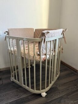 Detská rastúca postielka 7v1