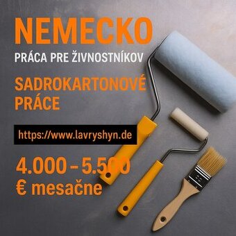 NEMECKO - PRÁCA PRE ŽIVNOSTNÍKOV