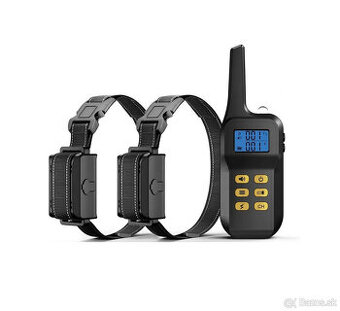 Elektrický obojok pre psa 2v1  pre 2 psov - Dosah 1000m