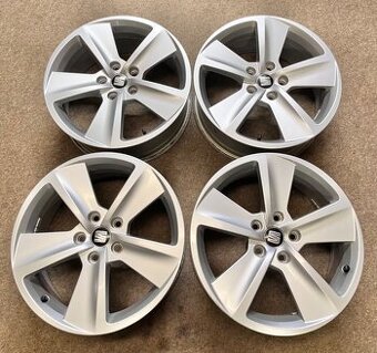 5x112 R17 originál alu disky Seat Leon - ET 51 - 1