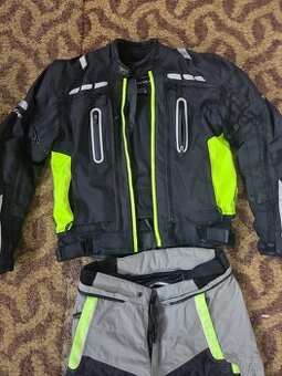 Motocyklová bunda +nohavice