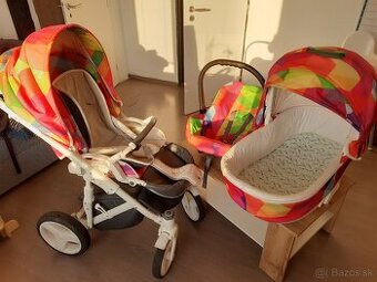 3 kombinácia Bexa Cube: kočík, vanička, autosedačka