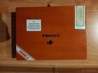 kazeta na Havanské COHIBI