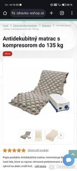 Antidekubitný matrac