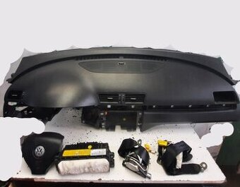 Airbag sada Volkswagen Passat B6 volant, pásy, spolujazdec