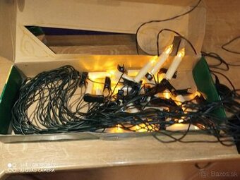 Vianočné svetielka.