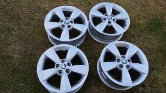 Sada alu diskov original SKODA 5X100 6JX15 H2 ET38