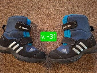Predam detske zimne topanky Adidas Velkost 31  Cena - 19 €