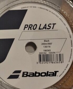 Predám tenisový výplet Babolat Pro Last 1.3,
