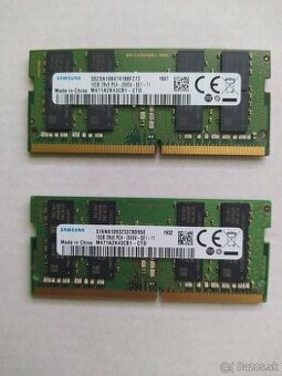Samsung 16gb 2Rx8 PC4 -2666V SE1 -11 - RAM DDR4 do notebooku