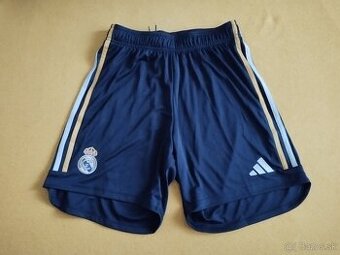 Šortky Real Madrid Adidas zo sezóny 23/24 vonkajšie