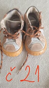 Detské topánky číslo 21
