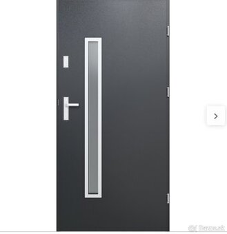 Vchodové dvere Antracit 90,80