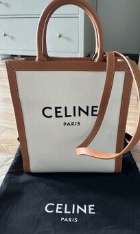 Nová veľká shopperka CELINE canvas crossbody bag