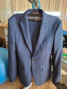predám  oblek SLIM,M&S 38,pás nohavíc84cm dĺžka 99cm