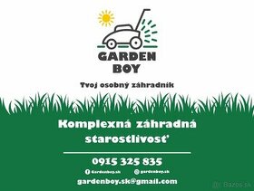Komplexná záhradná starostlivosť - Tvoj osobný záhradník