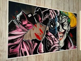 Joker 120x70 cm, Acryl, Handmade