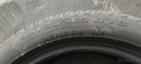 Sada letné pneumatiky runflat 245 45 r 18 5 ks - 1