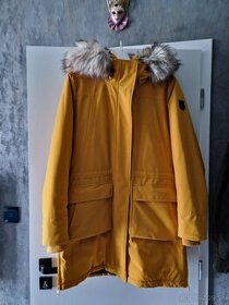 Horcicovo zlta tepla zimna bunda Only M - 1