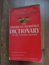 the american heritage dictionary of the english language