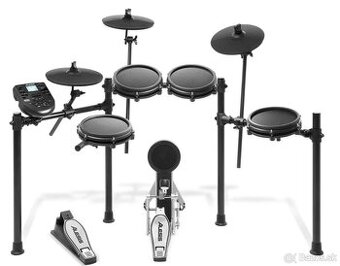 Predám elektronickú biciu sadu Alesis Nitro Mesh Kit Black