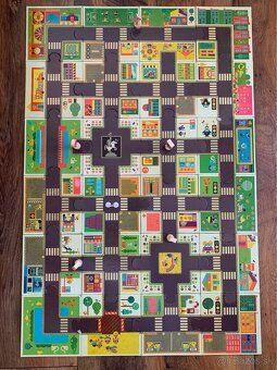 DJECO puzzle - Mesto (skladacia dráha - cesta)