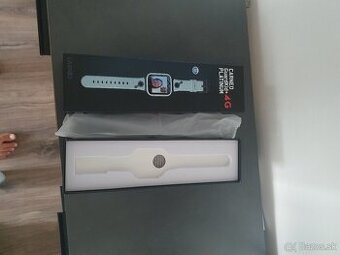 Smart hodinky Carneo GUARDKID+ 4G Platinum - modré