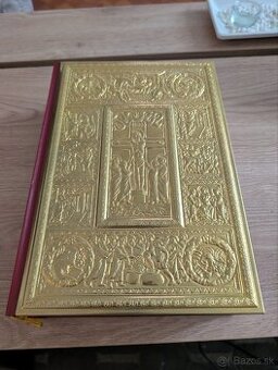Pradam vydanie Biblia v zlatom obale
