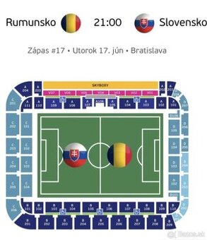 Lístky: Slovensko vs. Rumunsko EURO U21 2025