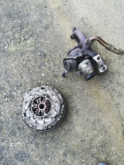 turbo, turboduchadlo, prevodovka 2.0 TDI 103kw bkd octavia 2