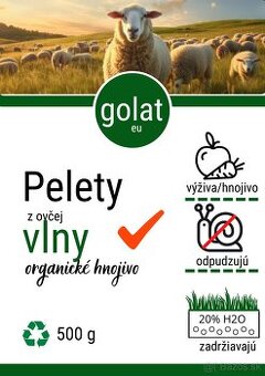 Pelety z ovčej vlny