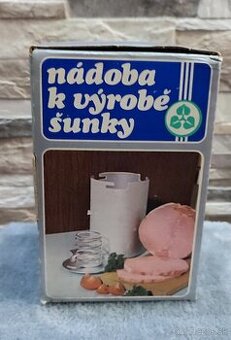 Retro nádoba na výrobu šunky, zn.Rostex - 1